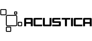 logo di Acustica Audio, uno dei partner di Apollo Academy